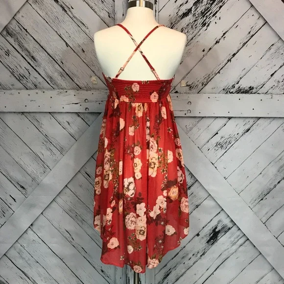 Free People Mirage Convertible Floral Tunic Top - Picture 4 of 8